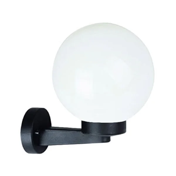 Aplique Exterior Aluminio Globo Luz Led E27 - Iluminando - Tienda online de  artefactos para iluminacion